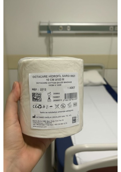Hidrofil Sargı Bezi 10 cm x 100 m