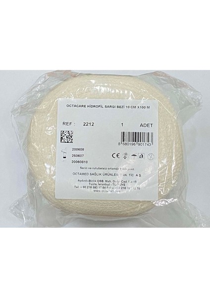 Hidrofil Sargı Bezi 10 cm x 100 m fiyatları