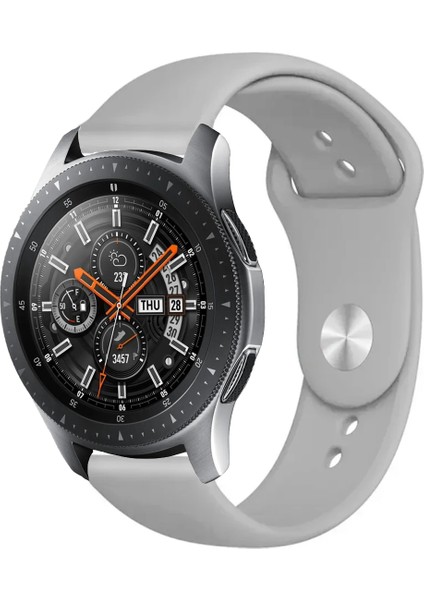 Samsung Galaxy Watch 46MM Akıllı Saat Uyumlu Yumuşak Dokulu Silikon Kordon Kayış