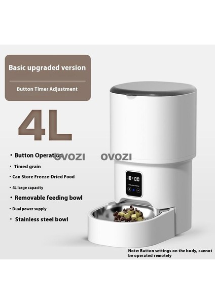 Otomatik Evcil Hayvan Besleyici Zamanlı ve Dozajlı Besleme (Yurt Dışından)