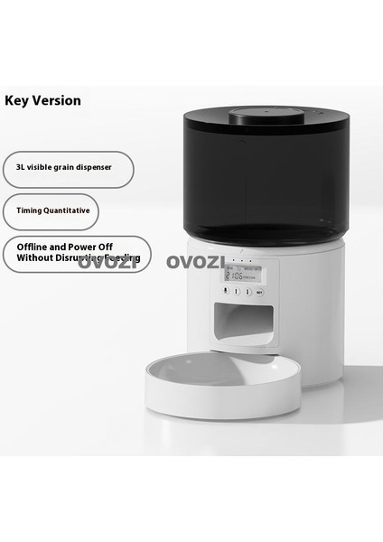 Otomatik Evcil Hayvan Besleyici Zamanlı ve Dozajlı Besleme (Yurt Dışından)