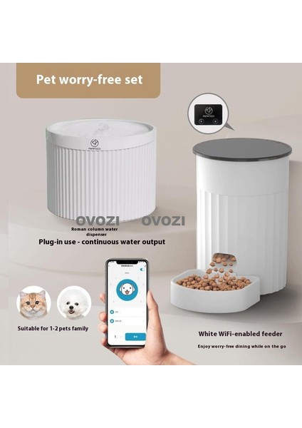 Otomatik Evcil Hayvan Besleyici Zamanlı ve Dozajlı Besleme (Yurt Dışından)