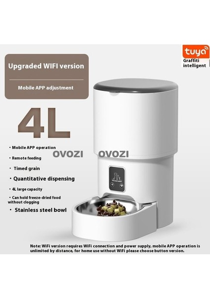 Otomatik Evcil Hayvan Besleyici Zamanlı ve Dozajlı Besleme (Yurt Dışından)