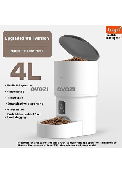 Otomatik Evcil Hayvan Besleyici Zamanlı ve Dozajlı Besleme (Yurt Dışından)