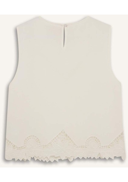 Regular Fit Pamuklu Kolsuz Üst-Fall in Love E4261AX25SM