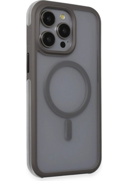 Iphone 15 Pro Toras Airbag Magsafe Kapak - Titan Gri Ynsmr