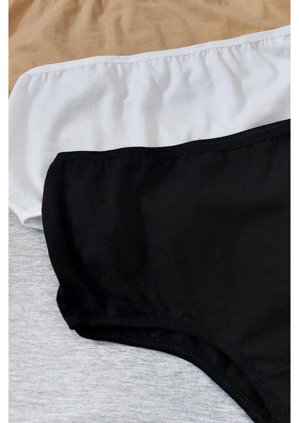 Kadın Bato Külot Karışık Renkli 5'li Paket - KTS4020