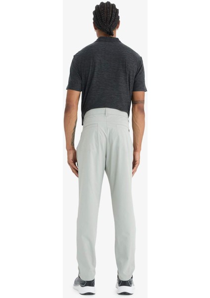 Fit Slim Fit Dar Kesim Standart Paça Dokuma Pantolon E3333AX25SP