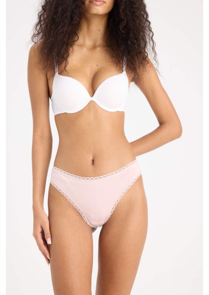 Dantel Detaylı Micro 3'lü Brazilian Külot-Fall in Love E4704AX25SM