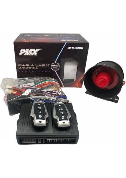 12V Oto Alarmı (4 Tuşlu)