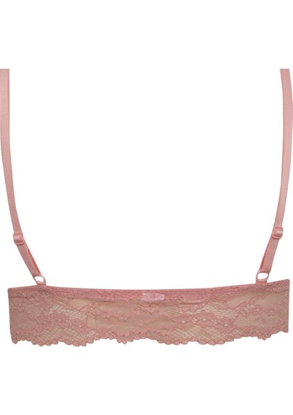 Dantelli Kaplı Pedli Bralet-Fall in Love D7843AX25SP