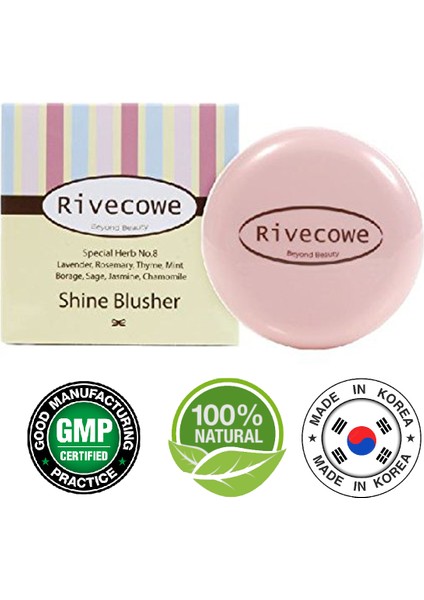 Shine Pink Blusher- Parlatıcı Allık No : 02