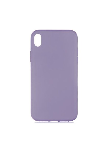 iPhone Xr Kılıf Kılıf Içi Kadifeli Esnek Kadifon Lansman Premium Silikon Case Cover