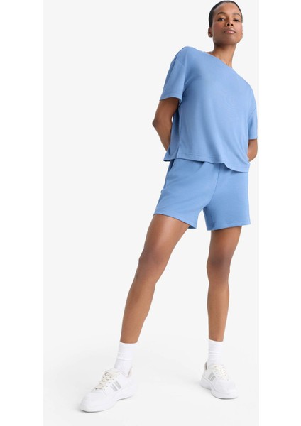fit Standart Fit Kısa Paça Sporcu Modal ŞORT C0467AX25SM