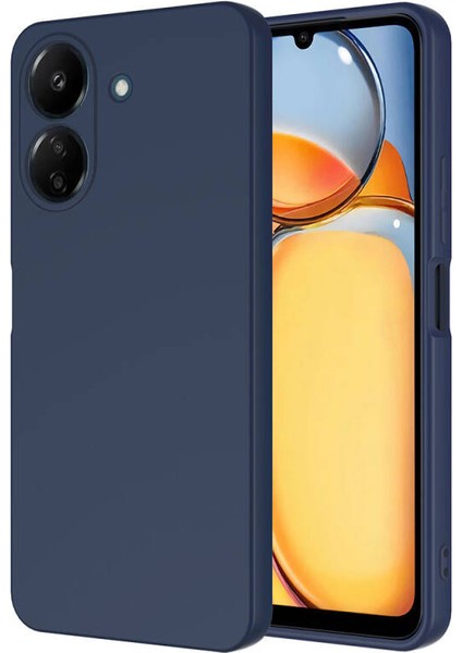 Poco C65 Kılıf Kılıf Içi Kadifeli Esnek Kadifon Lansman Premium Silikon Case Cover
