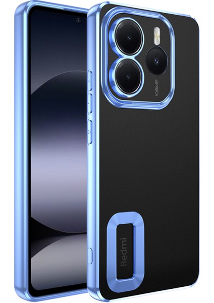 Redmi Note 14 5G İle Uyumlu Şık Tasarımlı ve Parlak Velina Premium Silikon Case Cover