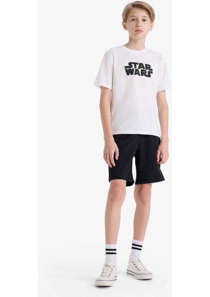 Erkek Çocuk Star Wars Bisiklet Yaka Kısa Kollu Tişört E4825A825SM fiyatları