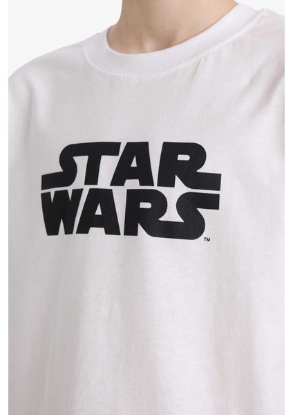 Erkek Çocuk Star Wars Bisiklet Yaka Kısa Kollu Tişört E4825A825SM indirimleri