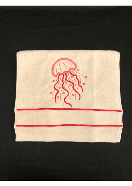 Deniz Anası Nakışlı Mini Tek Havlu - 30x50cm fiyatları