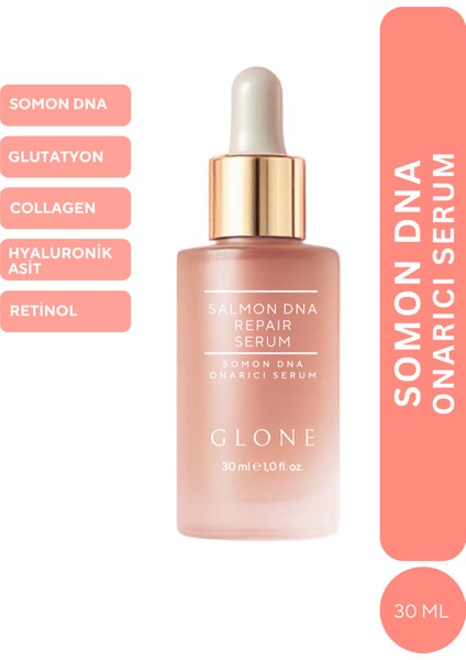 Somon Dna Onarıcı Serum 30ML | Collagen & Hyaluronik Asit & Salmon Dna