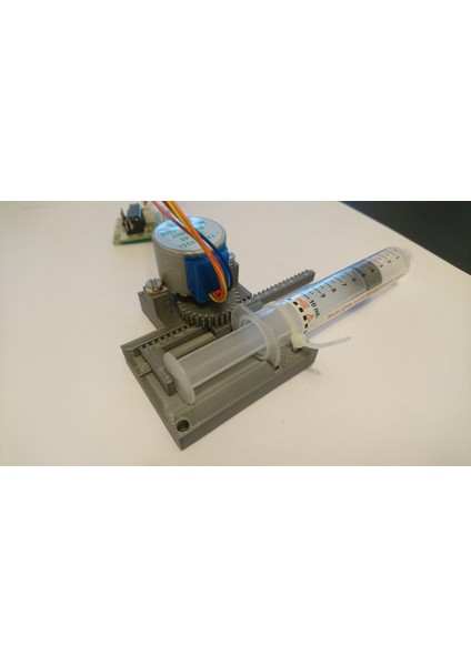 Şırınga Pompası (Sadece Plastik Aparattır!!!) 3D