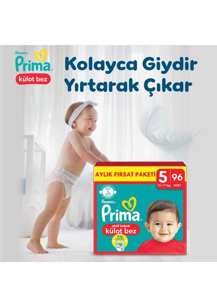 Külot Bebek Bezi 5 Beden 96 Adet
