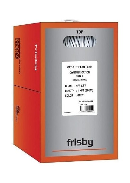 Frısby FR-CAT601 Utp 23 Awg Network Kablo 305 Metre