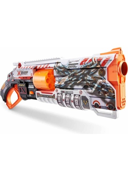 36606 X-Shot Skins Lock Blaster 16 Mermili Sünger Dart Atan Silah 56 cm fiyatları