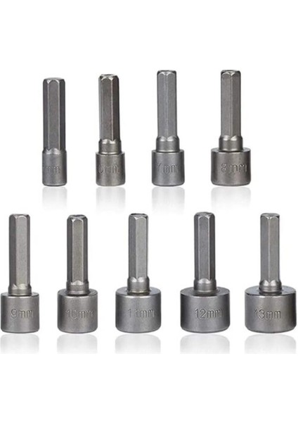 9 Parça Manyetik Somun Adaptörü modelleri