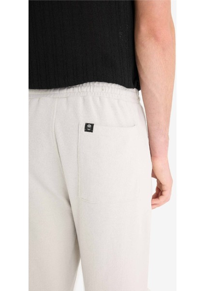 Beli Bağcıklı Wide Leg Geniş Paça Eşofman Altı E5212AX25SM