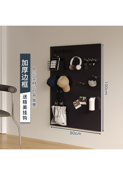 Oturma Odası Delikli Plaka Raf Tüm Duvar Depolama Giriş Kapısı Asılı Plaka Duvar Dekorasyonu Metal Delikli Plaka (Yurt Dışından)