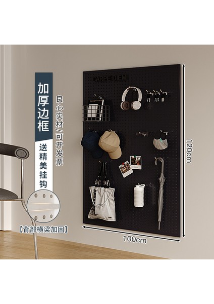 Oturma Odası Delikli Plaka Raf Tüm Duvar Depolama Giriş Kapısı Asılı Plaka Duvar Dekorasyonu Metal Delikli Plaka (Yurt Dışından)