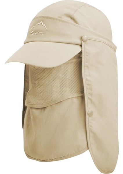 Uni Çok Fonksiyonlu Güneşlik Şapka 360 ° Güneş Kremi (Yurt Dışından)