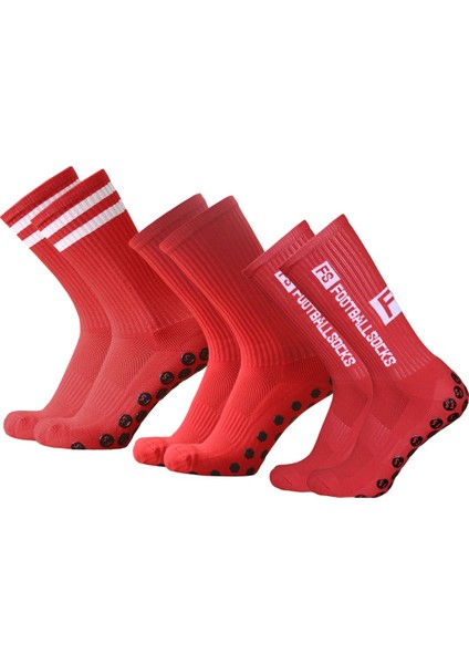 3 Çift Futbol Çorapları Yetişkin Erkekler Için Futbol (Yurt Dışından)