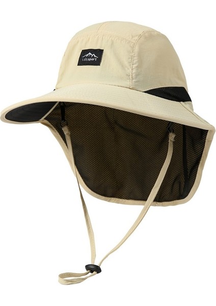 Erkek Yaz Güneş Koruma Şapkası, Boyun Koruması, Güneşlik Balıkçı Şapkası (Yurt Dışından)