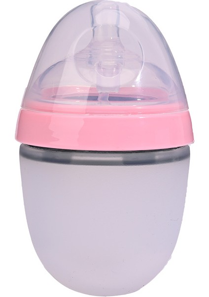150ML Silikon Biberon Gıda Sınıfı Biberon Geniş Kalibreli Anti-Şişme ve Gaz Içme Dağı (Yurt Dışından)