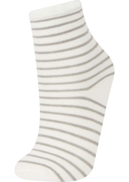 Erkek Çocuk 7'li Pamuklu Uzun Çorap E5534A8NS