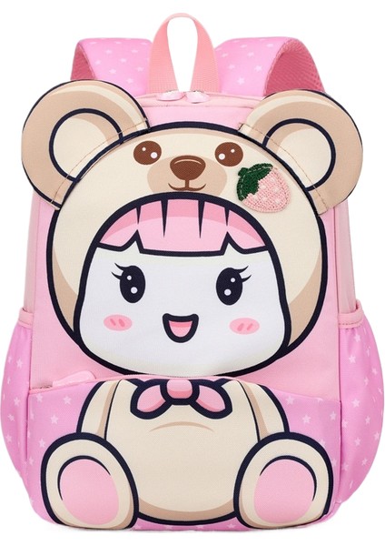 Anaokulu Okul Çantası Sevimli Karikatür Çanta Büyük, Orta ve Küçük Sınıf Omuz Çantası (Yurt Dışından)