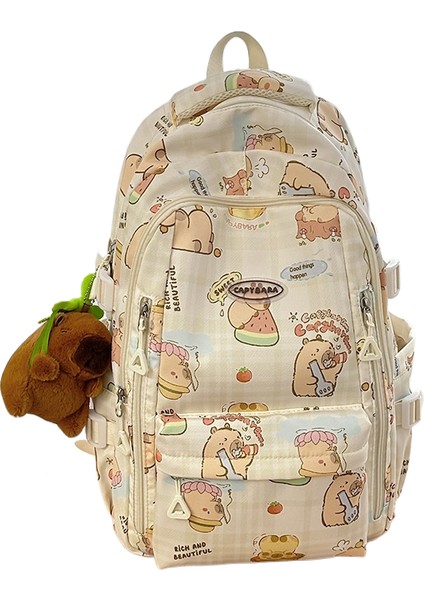 Yüksek Değerli Göz Ştırıcı Serin Karikatür Sevimli Omuz Çantası Öğrenci Okul Çantası Boş Zaman Çantası (Yurt Dışından)