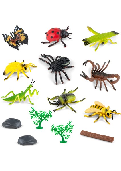 Böcek Simülasyonu Hayvan Modelleri Erken Eğitim Öğrenme Bilişsel Oyuncakların Çeşitli Özellikleri (Yurt Dışından)