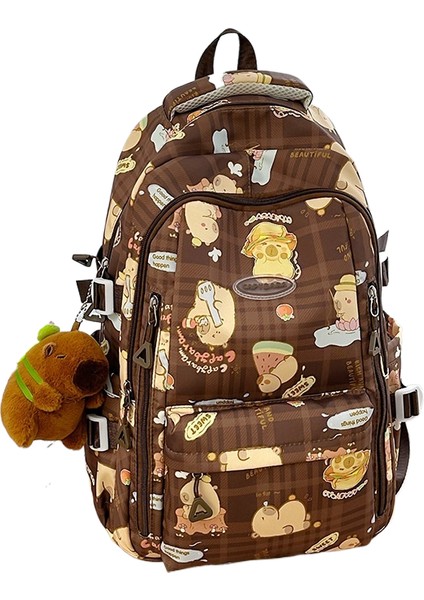 Yüksek Değerli Göz Ştırıcı Serin Karikatür Sevimli Omuz Çantası Öğrenci Okul Çantası Boş Zaman Çantası (Yurt Dışından)