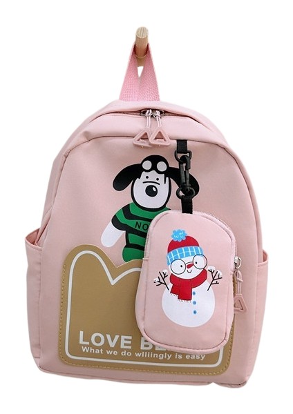 Omuz Çantası Eğlence Çocuk Çantası Eğlence Çizgi Film Sevimli Anaokulu Okul Çantası (Yurt Dışından)