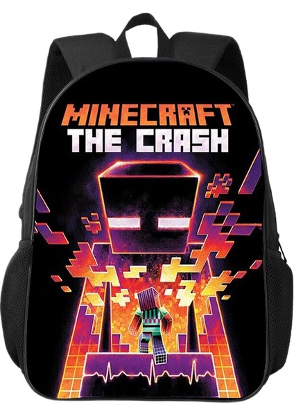 Kampüs Niş Basit Çok Yönlü Ortaokul ve Lise Öğrencileri Okul Çantası Büyük Kapasiteli Omuz Çantası (Yurt Dışından)