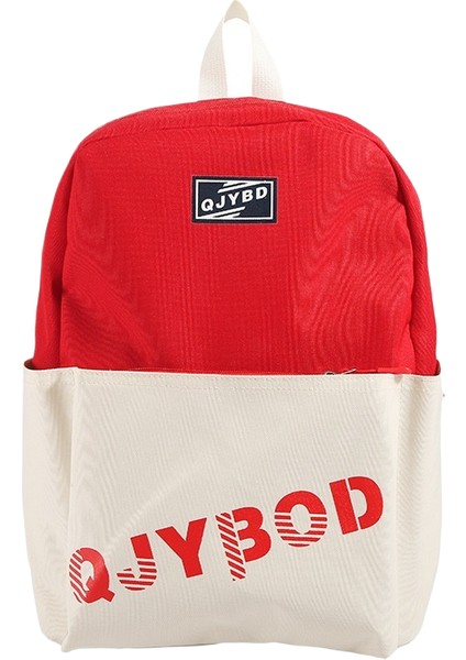 Kampüs Niş Basit Çok Yönlü Ortaokul ve Lise Öğrencileri Okul Çantası Büyük Kapasiteli Omuz Çantası (Yurt Dışından)