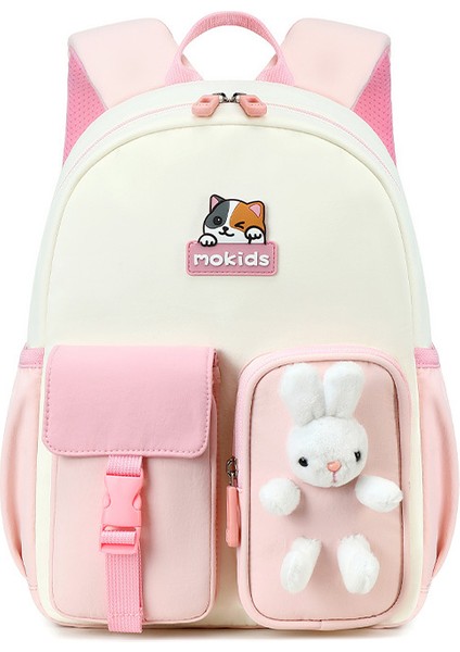 Ilkokul Öğrencileri Okul Çantası 3-6 Sınıflar Karikatür Sevimli Eğlence Omuz Çantası (Yurt Dışından)