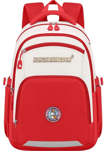 Ilkokul Öğrencileri Okul Çantası Karikatür Sevimli Büyük Kapasiteli Omurga Koruma Yük Azaltma Çocuk Omuz Çantası (Yurt Dışından)