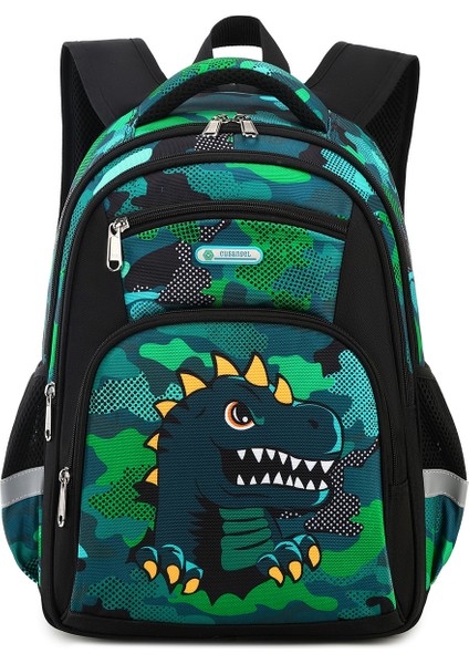 Ilkokul Öğrencileri Okul Çantası 3-6 Sınıflar Karikatür Sevimli Eğlence Omuz Çantası (Yurt Dışından)