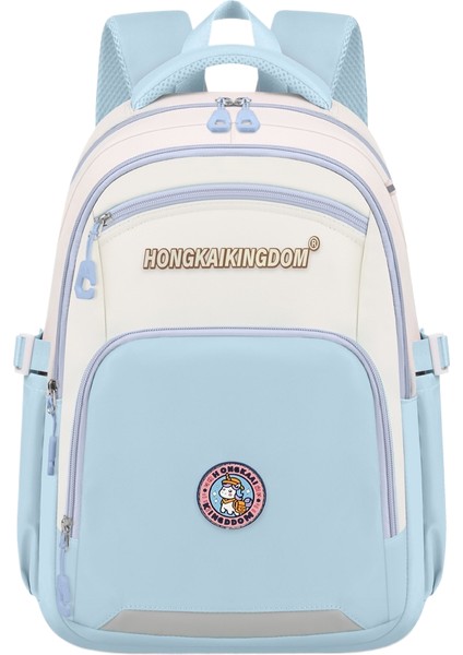 Ilkokul Öğrencileri Okul Çantası Karikatür Sevimli Büyük Kapasiteli Omurga Koruma Yük Azaltma Çocuk Omuz Çantası (Yurt Dışından)