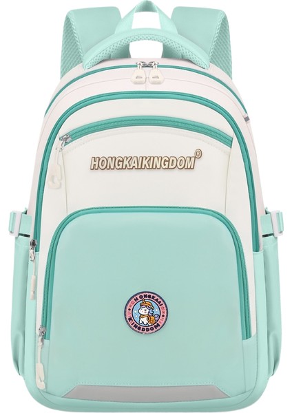 Ilkokul Öğrencileri Okul Çantası Karikatür Sevimli Büyük Kapasiteli Omurga Koruma Yük Azaltma Çocuk Omuz Çantası (Yurt Dışından)