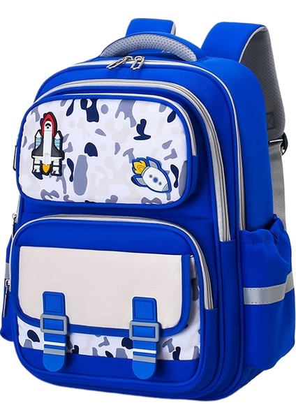 Ilkokul Öğrencileri Okul Çantası Karikatür Sevimli Büyük Kapasiteli Omurga Koruma Yük Azaltma Çocuk Omuz Çantası (Yurt Dışından)